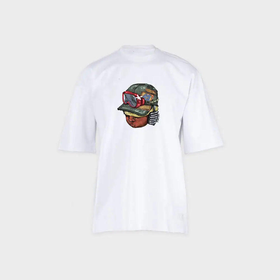 Street Rocket Print T-Shirt – تيشيرت صاروخ ستريت من NOVUS