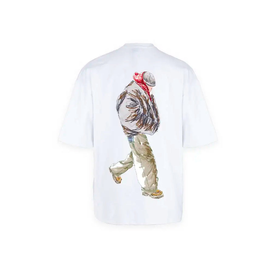 Urban Backpack Runner T-Shirt – تيشيرت عدّاء  ستريت من NOVUS