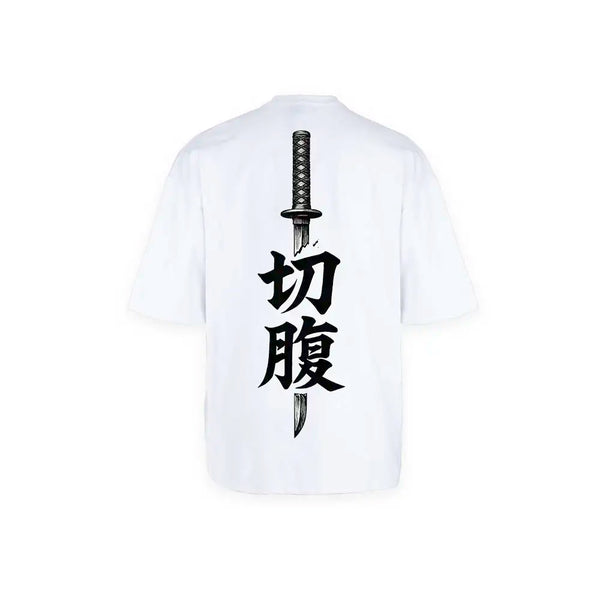 Samurai Kanji Tee | تيشيرت ياباني بكتابة كانجي بطابع الساموراي