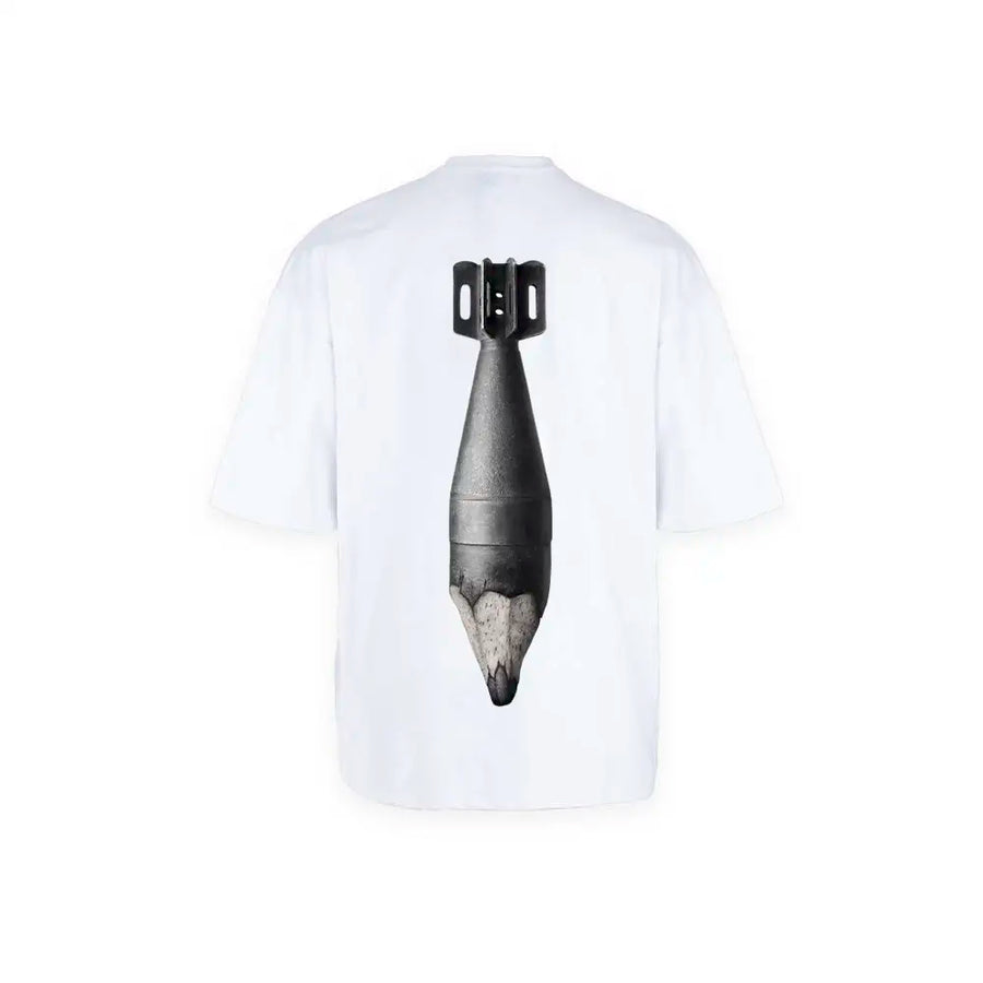 Street Rocket Print T-Shirt – تيشيرت صاروخ ستريت من NOVUS