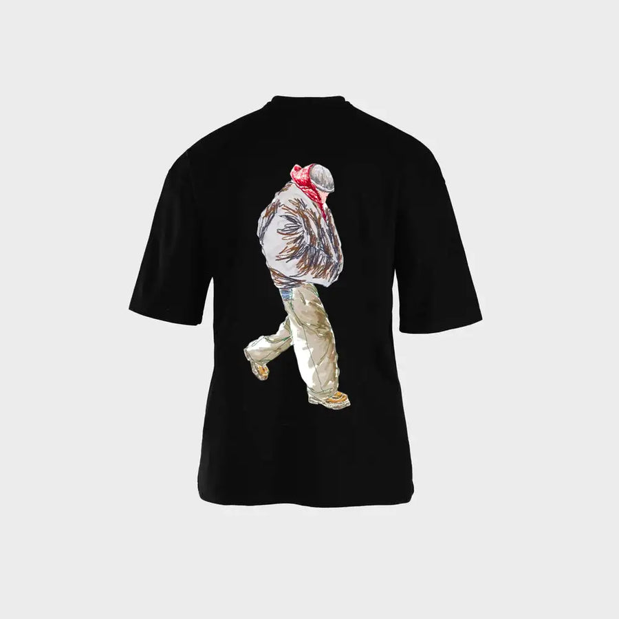Urban Backpack Runner T-Shirt – تيشيرت عدّاء  ستريت من NOVUS