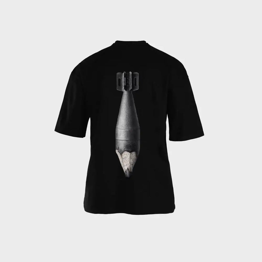 Street Rocket Print T-Shirt – تيشيرت صاروخ ستريت من NOVUS