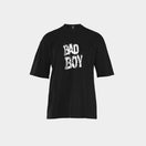 تيشيرت رجالي أسود أوفر سايز — قطن 100% | BAD BOY من NOVUS